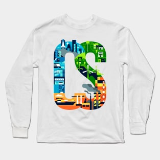 Cities Skylines Long Sleeve T-Shirt